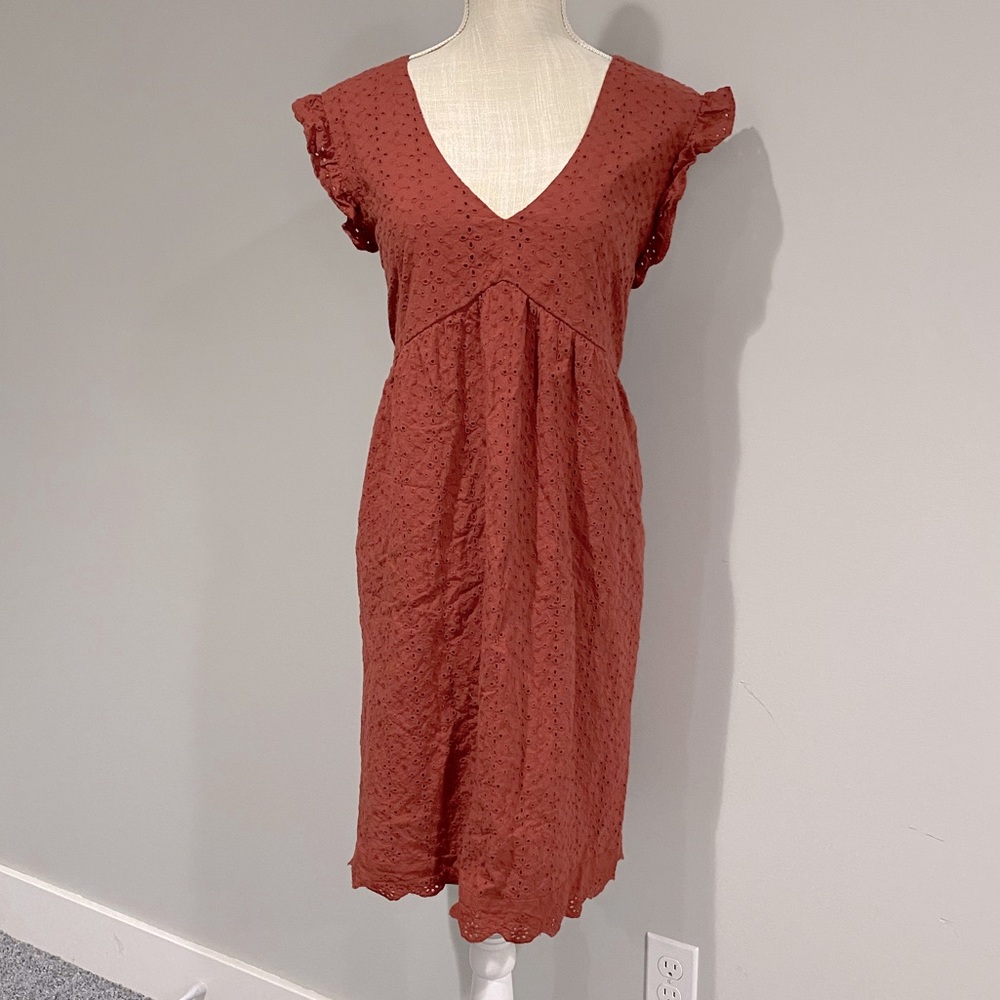 Burnt Orange Dress